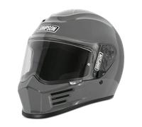 Casque Intégral Simpson Speed 06 Solid Protection GrisL Gris