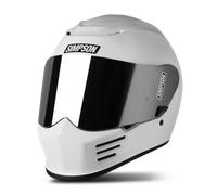 Simpson Speed Solid, casque intégral L Blanc Blanc