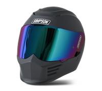 Simpson Speed Solid, casque intégral S Noir Mat Noir Mat