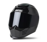 Simpson Speed Solid, casque intégral S Noir Noir