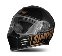 Casque Intégral Simpson Venom Logo ST NoirXL Noir