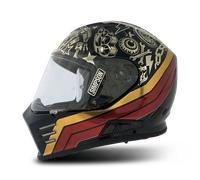 Casque Intégral Simpson Venom Tatoo Noir ChromeM Noir Chrome