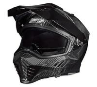 Casque intégral Simpson XCURSION - CARBONE