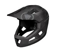 Casque Intégral Singletrack Full Face Helmet Noir Endura Vélo