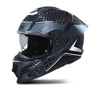 Casque Intégral SMK Titan Carbon Gris/BlancXS Gris,Blanc