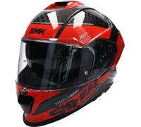 Casque intégral SMK TITAN CARBON NERO noir-anthracite-rouge XXL