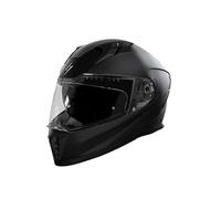 Casque Intégral STORMER Blaster Black Matt ECE 22.06 avec Pinlock 30, Écran Solaire et Prédisposition Bluetooth L
