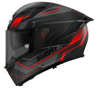Suomy Casque intégral Speedstar 2 Visual Taille M Noir / Gris foncé / Rouge