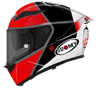 Suomy Suomy Stellar 2 Pecco Bagnaia Replica 2022, casque intégra L Rouge/Noir/Blanc Rouge/Noir/Blanc