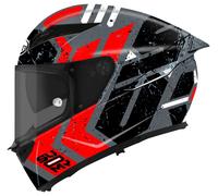 Suomy Stellar 2 Entropy, casque intégral XXL Mat Gris/Noir/Rouge Mat Gris/Noir/Rouge