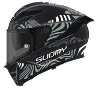 Suomy Stellar 2 Molten, casque intégral S Mat Noir/Gris Mat Noir/Gris