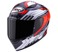 Suomy Track-1 Framework, casque intégral XS Noir/Blanc/Rouge Noir/Blanc/Rouge