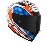 Suomy Track-1 Replica Troy Bayliss 2002 Full Face Helmet Multicolore L