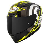 Suomy TX-Pro Neil Hodgson, casque intégral S Noir/Gris/Blanc/Jaune Néon Noir/Gris/Blanc/Jaune Néon