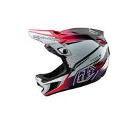 Casque integral troy lee designs d4 carbon mips blanc