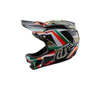 Casque integral troy lee designs d4 carbon mips noir or