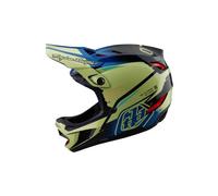 Casque integral troy lee designs d4 composite mips jaune