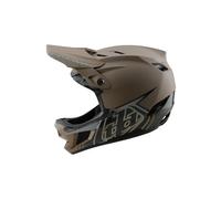 Casque integral troy lee designs d4 composite mips marron