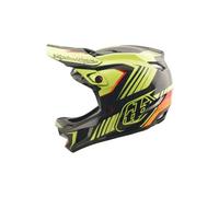 Casque integral troy lee designs d4 polyacrylite mips noir jaune