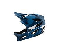 Casque integral troy lee designs stage mips vector bleu