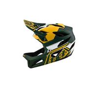 Casque integral troy lee designs stage mips vector vert jaune
