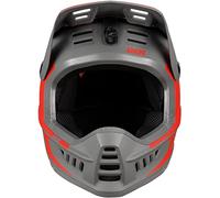 IXS XACT Evo Casque Intégral VTT/BMX Adulte Unisexe, Red-Graphite, M/L (57-59cm)
