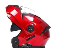 Casque Intégraux Modulable Bluetooth HD Sound Quality avec Double Visière Casques Integral Flip-Up ECEDOT Homologué Casque Motocross Modulables pour Adultes Hommes Femmes N,M:57-58CM