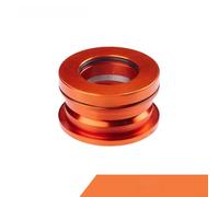 Casque intégré de 44 mm pour vélos pliants, compatible avec Dahon P8 Sp18, roulement à cartouche scellé, kit de mise à niveau en alliage d'aluminium CNC (orange)