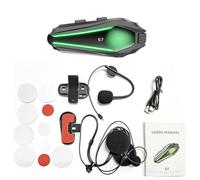 Casque Intelligent BT, Appareil de Communication avec Son Surround 3D, pour Les Amateurs de Cyclisme, Léger et Durable, ABS Noir, Autonomie de 30h