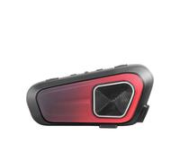 Casque interphone haute fidélité pour pilotes, système Bluetooth avec suppression du bruit, rouge