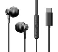Casque intra-auriculaire avec câble USB-C 1,2 m noir