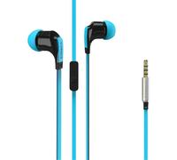 Casque Intra-Auriculaire Avec Microphone Pour Smartphones, Bleu - VIVANCO