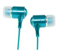 Casque Intra-Auriculaire Colorblock Stéréo Finition Métal Blue Lagoon