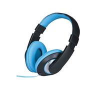 Grundig Casque intra-auriculaire filaire stéréo 3,5 mm avec bandeau réglable Bleu