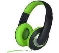 Casque intra-auriculaire Filaire Stéréo 3,5 mm avec Bandeau Réglable Vert
