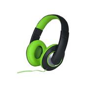 Grundig Casque intra-auriculaire filaire stéréo 3,5 mm avec bandeau réglable Vert