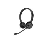 Jabra Casque Evolve 65 TE – filaire et sans fil, arceau, USB Type-A, Bluetooth, Noir