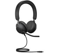 Jabra Evolve2 40 UC Stereo - Micro-casque - sur-oreille - filaire - USB-C - isolation acoustique G