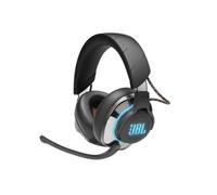 Casque JBL Quantum 810 - Casque supra-auriculaire pour le gaming, le streaming, la conférence, sans fil, avec une autonomie de 30 heures et un microphone à perche Voice-Focus - Noir