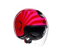 Casque Jet AGV ETERES Tropea Red/Pink