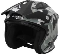 Casque Jet Air ACERBIS Camouflage Gris Taille XL