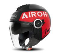 Casque Jet Airoh Helios NoirM Noir