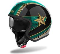 Casque Modulable Airoh J 110 Command Vert menthe brillantL Vert menthe brillant