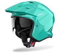 Casque Jet Airoh KOMBAKT COLOR Aquamarine Gloss