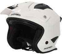 Casque Jet ARIA Acerbis Approuvé E22-06 Blanc