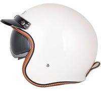 Casque Jet Avec Visière Solaire Et Visière | Casque De Scooter, Casque De Moto | Homologué ECE 22.06 6,XL/(61~62cm)