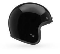 Bell Helmets Casque moto jet Custom 500 Solid ECE – Rétro inspiré 1954, Forme ovale – Noir XL