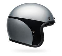 Casque Jet Bell CUSTOM 500 Chassis Gloss Silver/Black