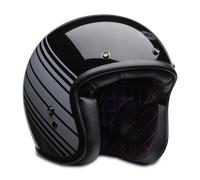 Bell Custom 500 Edge, casque ouvert S Noir/Gris Noir/Gris