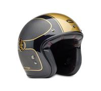 Casque Jet Bell Custom 500 RSD Checkmate Carbon Noir/OrL Noir,Or